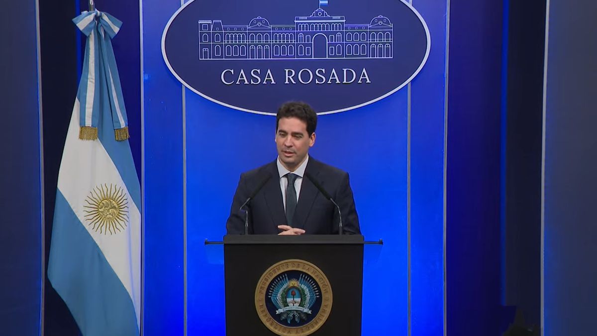 El vocero presidencial