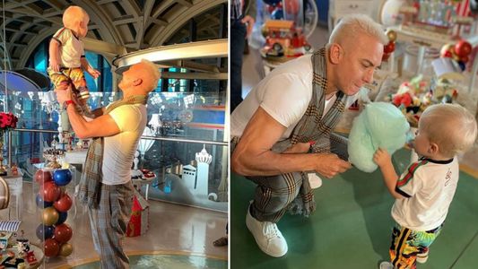 La emoción de Flavio Mendoza en el festejo por el primer año de Dionisio