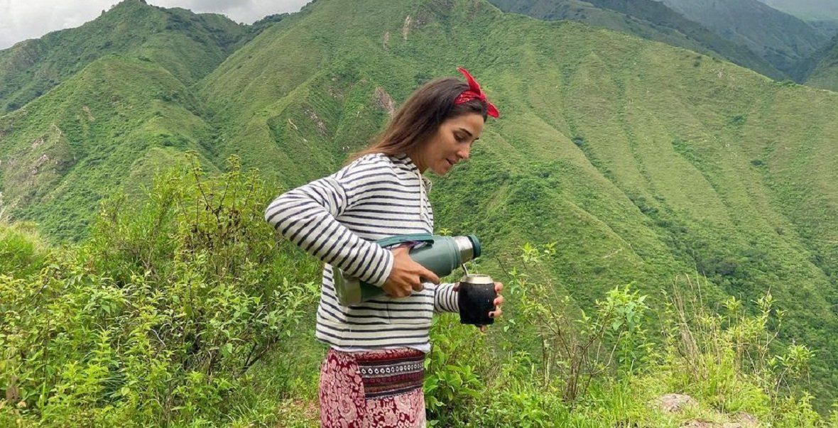 Las vacaciones de Juana Viale recorriendo la Argentina: “Fluir sin fin”