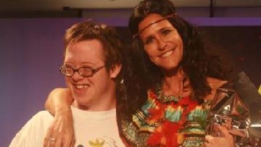 Carolina Baldini, solidaria con niños discapacitados