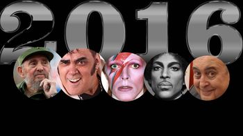 2016: el año marcado por las muertes de famosos
