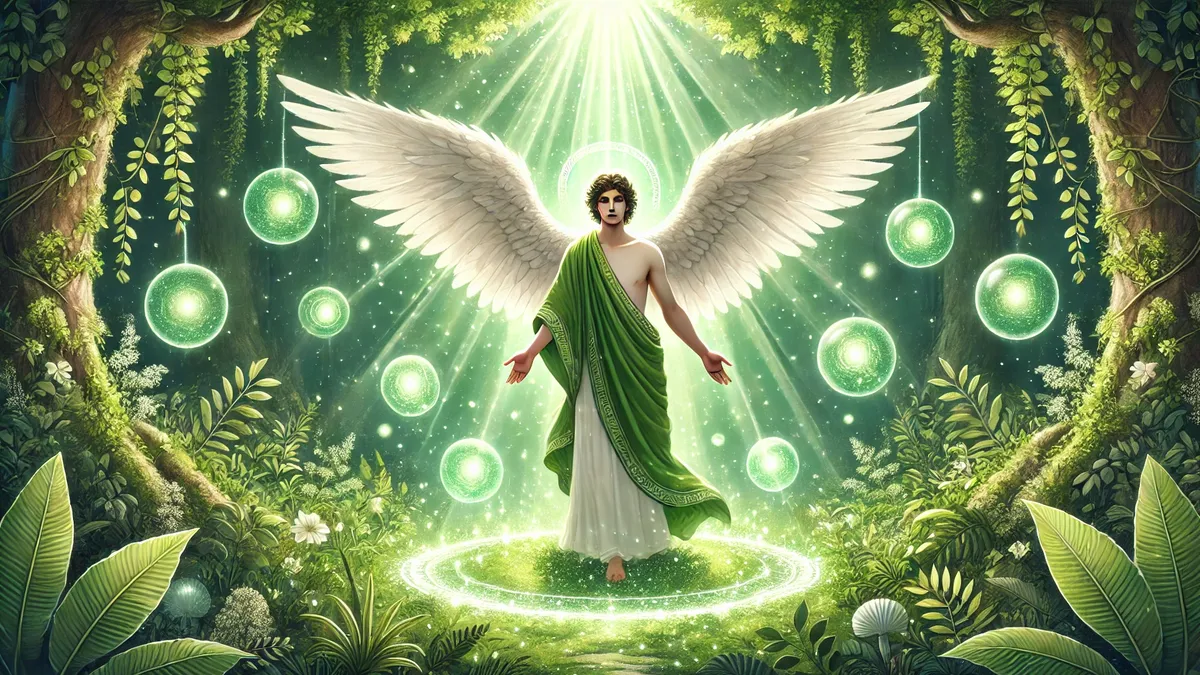 Rayo Verde Esmeralda de Rafael: el corazón se abre a su propia luz sanadora. Foto: Signos