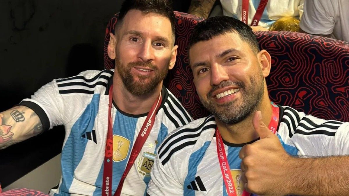 ¿Messi y el Kun vuelven a jugar juntos? (Foto: archivo).