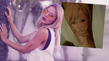 Evangelina Anderson con su rostro tatuado en el brazo de un fan: Me genera asombro y no me da miedo