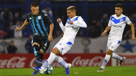 Partidazo en Liniers: Racing perdía 2-0 contra Vélez pero lo empató sobre la hora con gol de Pillud