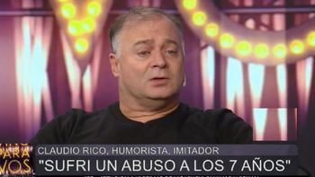 La dura confesión de Claudio Rico: Sufrí un abuso cuando tenía siete años por un vecino