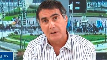 Antonio Laje durante el desalojo en Guernica: Estamos yendo a una Venezuela blue