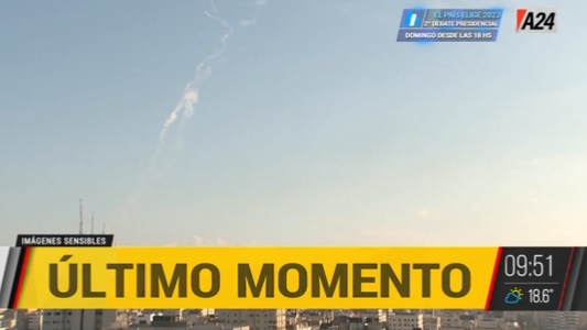 Los aterradores videos del bombardeo a Israel que desató la guerra