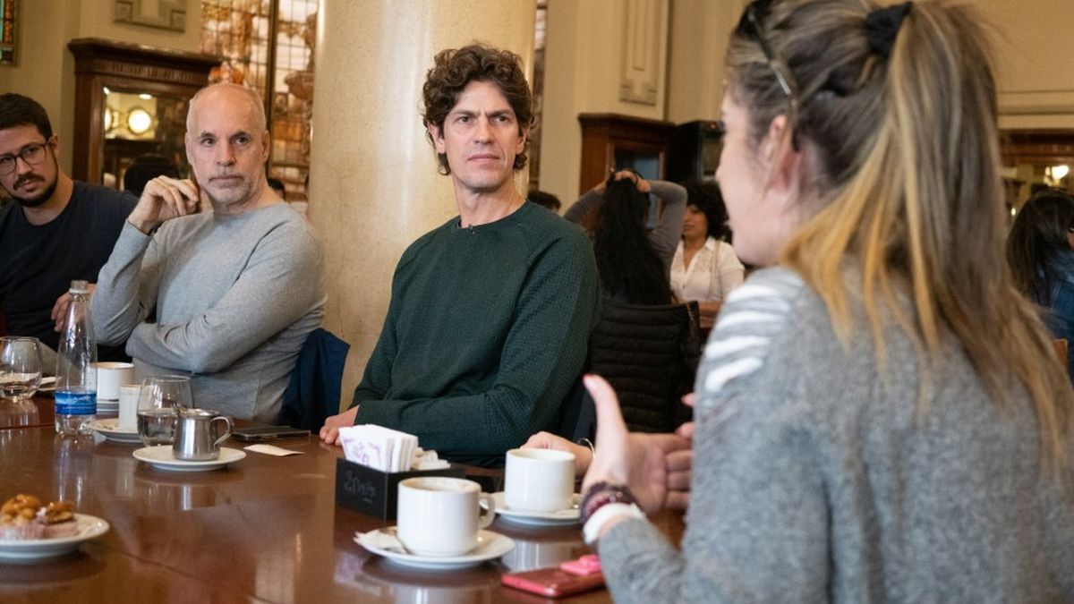 Martín Lousteau estuvo en la reunión de gabinete de Horacio Rodríguez Larreta.