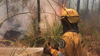 Incendio en los pastizales de Ezeiza: más de 150 bomberos y helicópteros trabajan para apagar los focos activos