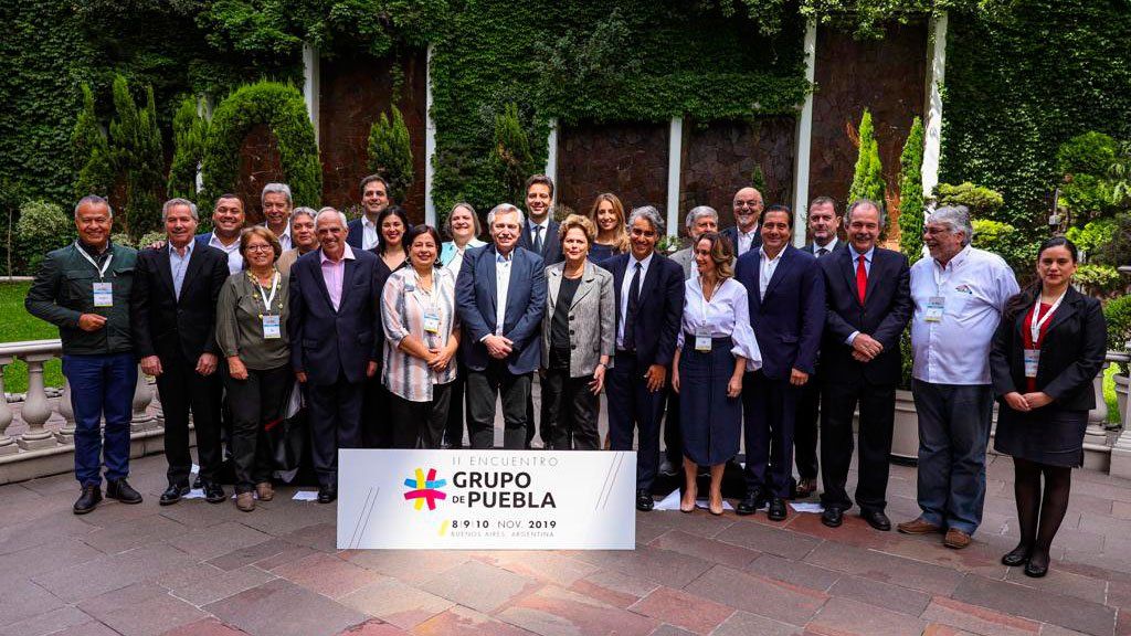 Alberto celebró la libertad de Lula ante el Grupo de Puebla y prometió poner de pie a América Latina