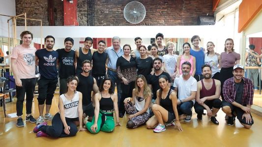 Lucía Galán y Arturo Puig comenzaron los ensayos de Hello Dolly: fotos
