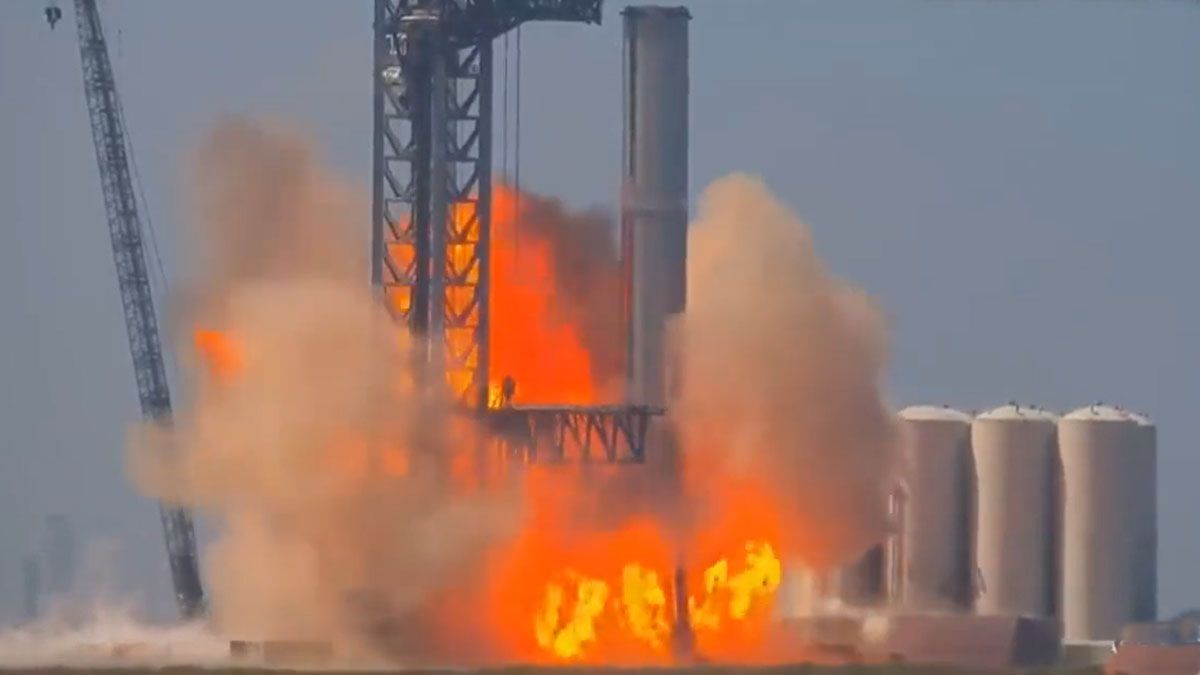 El cohete de SpaceX
