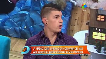 Luifa ratificó su affaire con María del Mar y ella le respondió con una advertencia