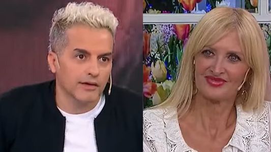Filoso mensaje de Ángel de Brito al ver a Yuyito González en el vip del acto de Javier Milei