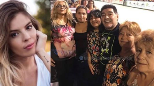Dura respuesta de Dalma Maradona a sus tías: La familia que eligió mi papá...