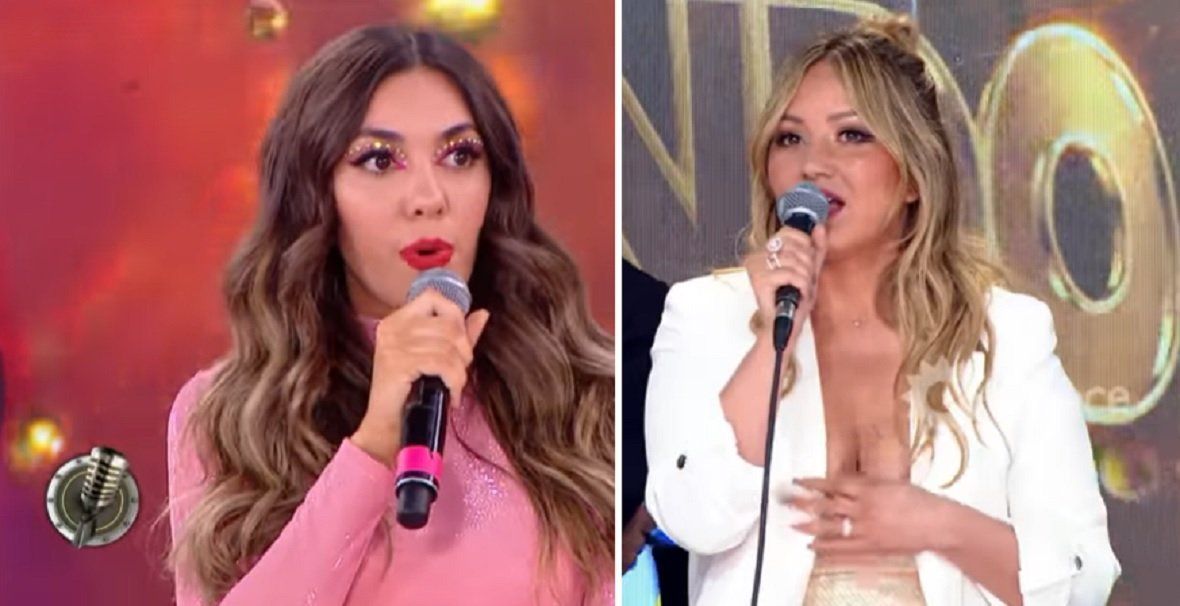 Karina, La Princesita se cruzó otra vez con Floppy Tesouro y bancó el término pedorro