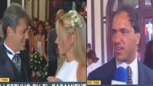 Scioli estuvo en el casamiento de Verónica Vieyra y Silvestre