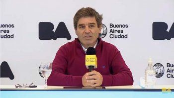 Según Quirós, en términos sanitarios está acordado con Nación que vuelvan a clases presenciales 6.500 chicos