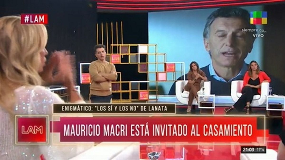 Al que s&iacute; invitaron a su casamiento Jorge Lanata y Elba Marcovecchio, es el ex presidente argentino Mauricio Macri.