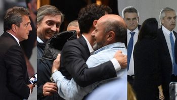 Con la presencia de Alberto Fernández, Sergio Massa y Máximo Kirchner se reunió la mesa del FdT