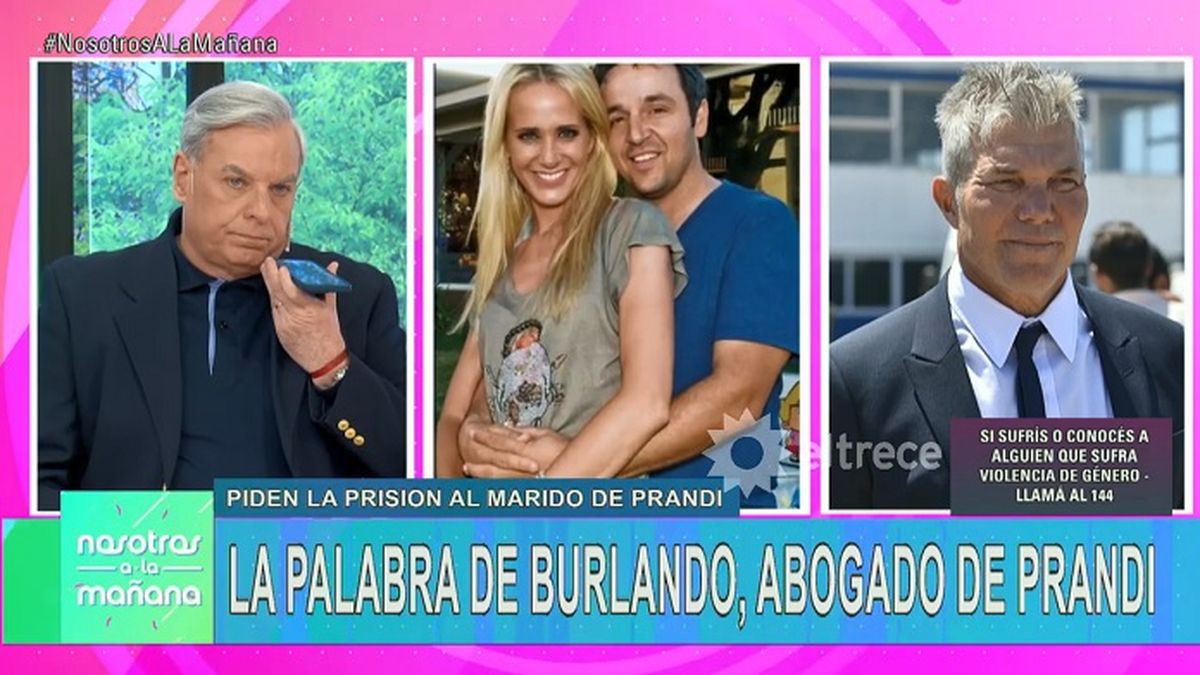 Fernando Burlando aseguró que pedirá la detención, con la máxima pena, para Claudio Contardi en la causa que le inicio Julieta Prandi por abuso sexual y violencia reiterada.