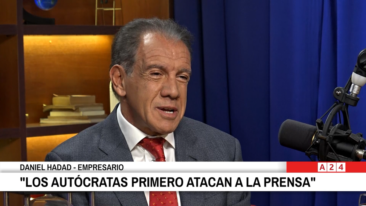 Dniel Hadad participó del programa Luis Novaresio Entrevista. (Foto: captura).
