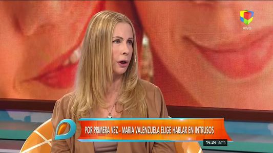 María Valenzuela: Pedí ayuda porque me di cuenta de que me iba a morir