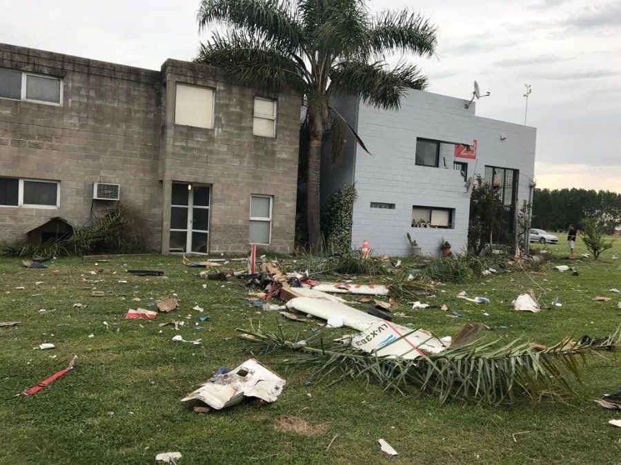 Se estrelló una avioneta en General Rodríguez y el piloto falleció en el acto