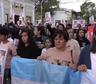 Desaparición de la maestra rural: marcharon en Corrientes para pedir que aparezca con vida