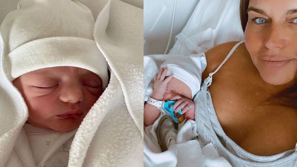 Angie Balbiani fue mamá: las primeras imágenes de Cósimo