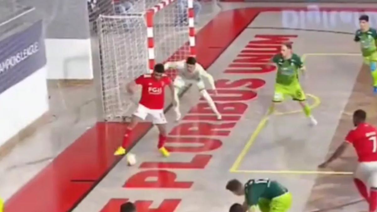 Futsal: la previa de un gol impresionante.
