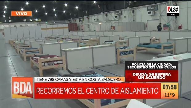 Abren Costa Salguero para aislar pacientes en situación de calle