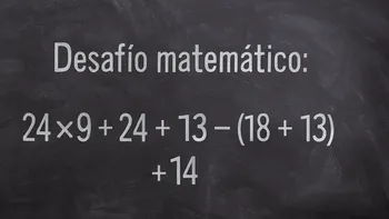 Desafío Matemático: ¿encontrás la clave de esta cuenta antes de ver la solución?