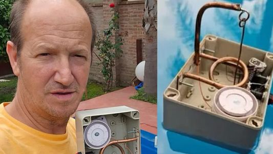 Inventó una alarma para evitar accidentes con niños o mascotas en las piscinas, y regala los planos