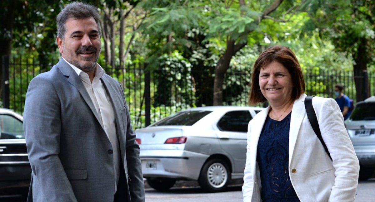 Cristian Ritondo y Patricia Bullrich.