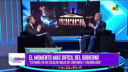 Marcos Peña hizo algo de autocrítica: Perdimos un escalón de confianza pero no es el peor momento