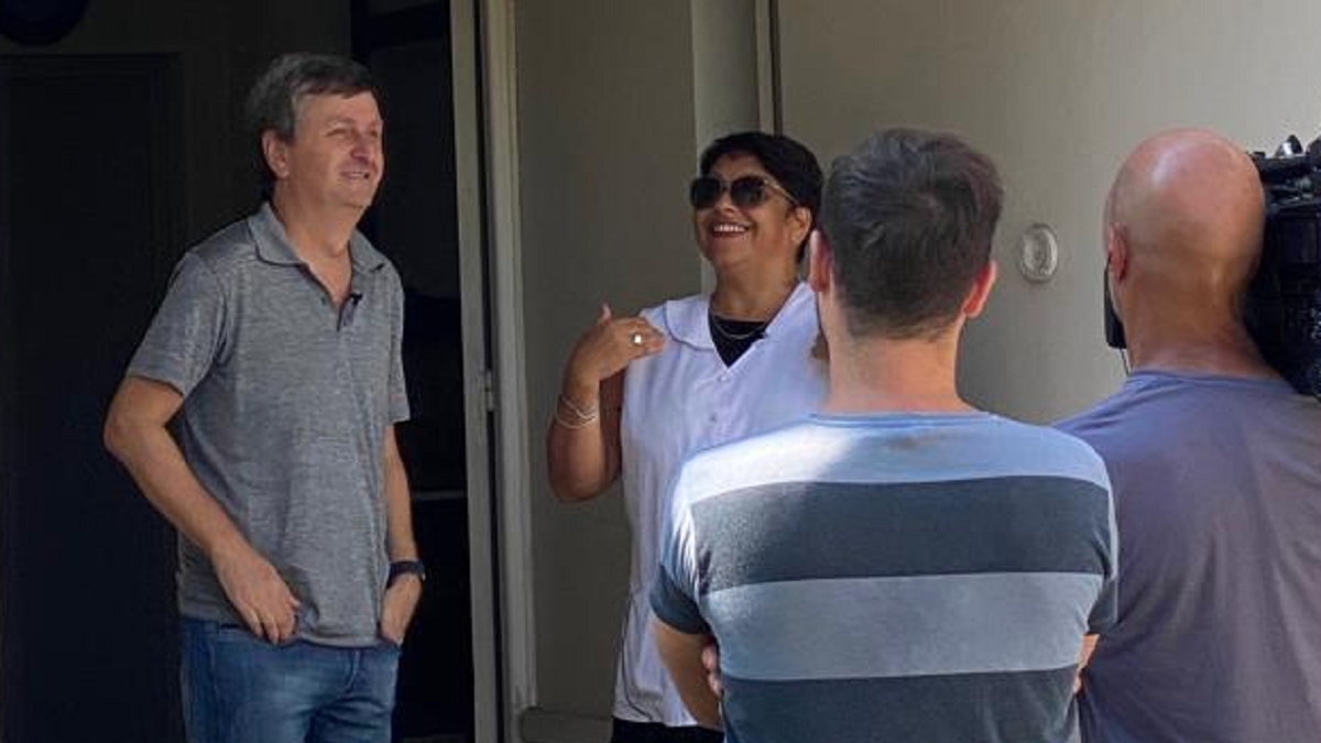 Diego Korol cumplió su promesa y tuvo un gesto enorme con los vecinos de Lionel Scaloni en Pujato