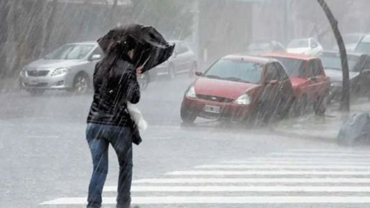 Alerta naranja y amarilla para doce provincias: diluvió en el AMBA