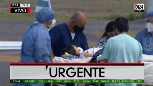 Abigail llegó a Buenos Aires para seguir su tratamiento en el Hospital Austral