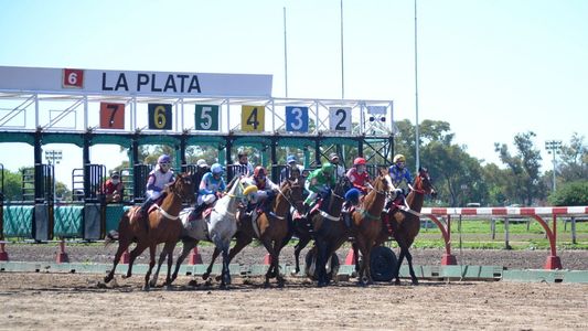 Un jockey lucha por su vida tras caer de su caballo en el Hipódromo de La Plata