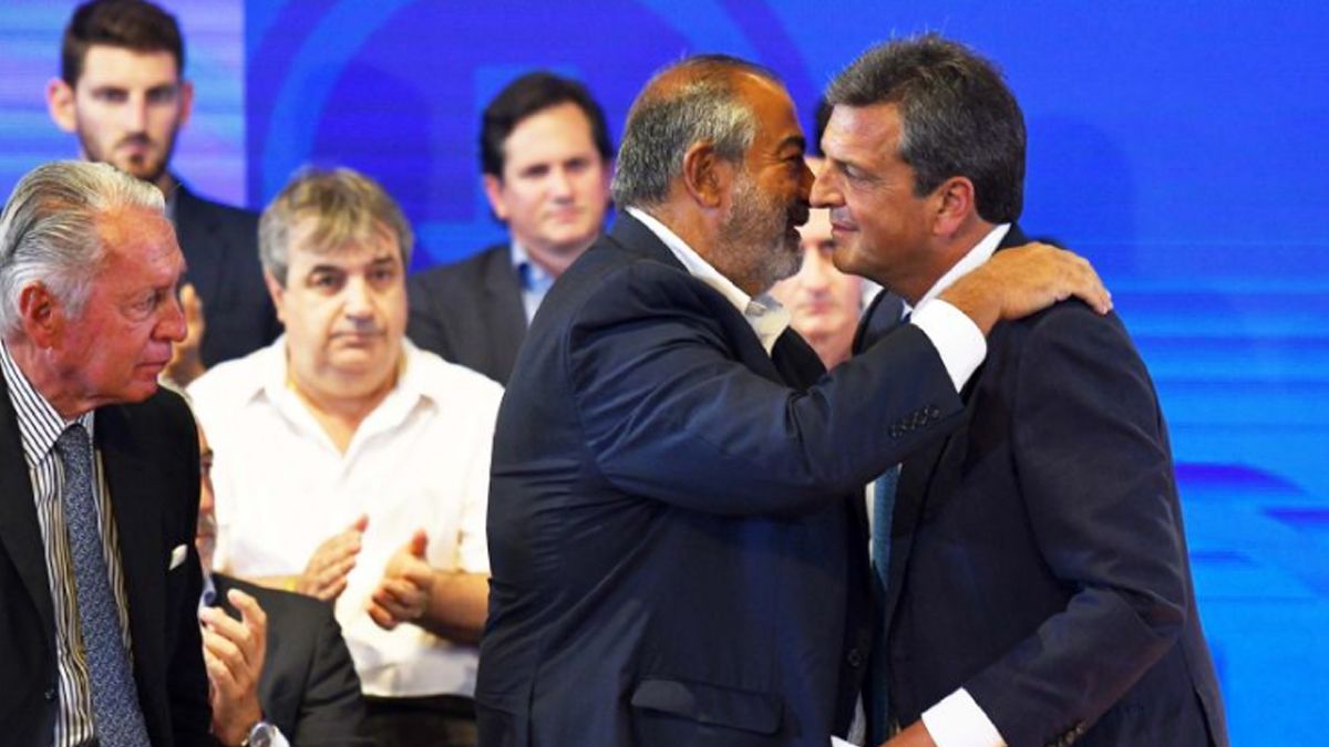 La CGT confirmó un acto de la CGT en apoyo a la precandidatura de Sergio Massa. (Foto: Télam)