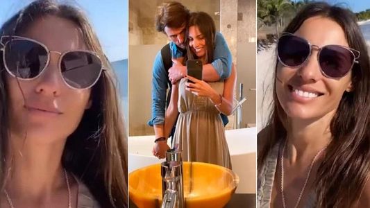 Tras los rumores de pelea, Pampita y Roberto García Moritán se fueron de vacaciones a México