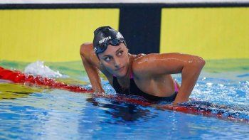 Lima 2019: Virginia Bardach ganó los 200 metros mariposa y sumó el segundo oro para la natación argentina
