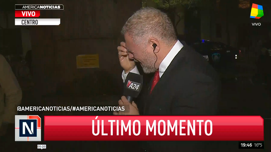 Le tiraron gas pimienta a un periodista de América en el Consulado de Chile