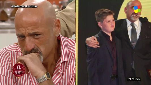 Las lágrimas de Gustavo Sofovich en Polémica en el bar en el día de su cumpleaños y de su papá Gerardo