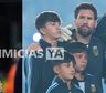 Qué le pasó a Thiago Messi en la despedida de su papá de la Selección y por qué se quebró en llanto