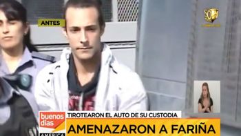 Amenazaron a Leonardo Fariña: balearon el auto de su custodia