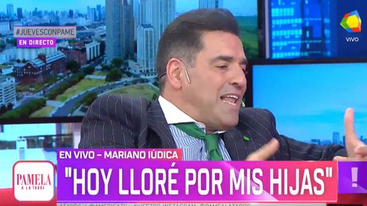 Mariano Iúdica se emocionó al hablar de sus hijas que se fueron a vivir al exterior