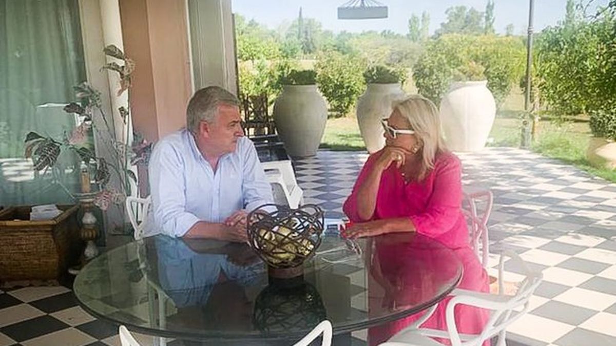 Elisa Carrió y Gerardo Morales